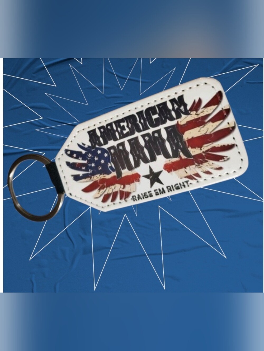 AMERICAN MAMA Keychain
